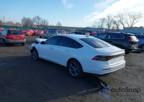 2025 Honda Accord Hybrid Ex-L from USA, damaged, VIN 1HGCY2F65SA051960